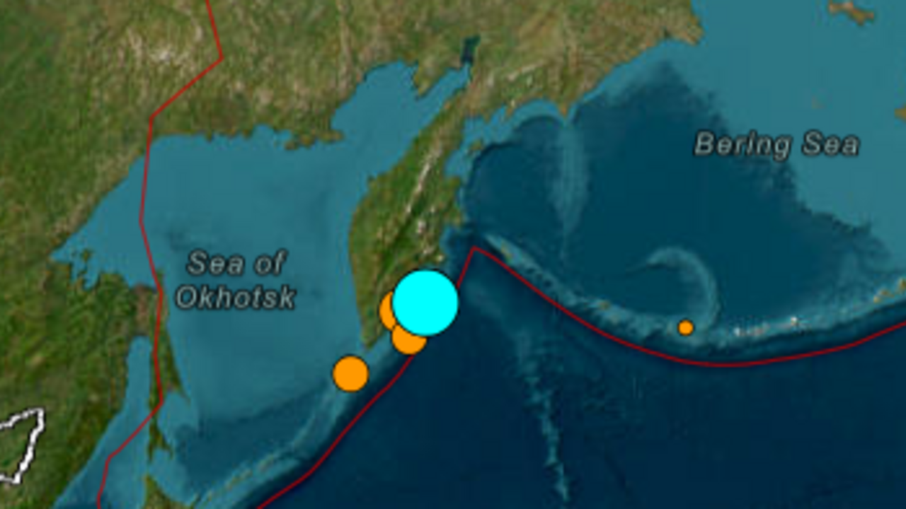 zemetrasenie Kamčatka