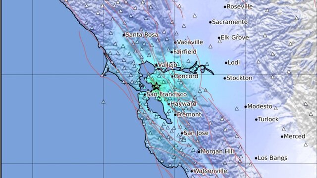 zemetrasenie Kalifornia