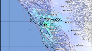 zemetrasenie Kalifornia