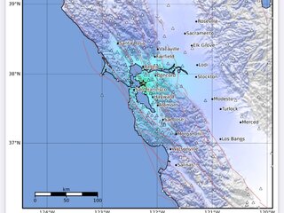 zemetrasenie Kalifornia
