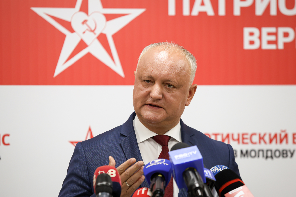 Moldavsko Igor Dodon