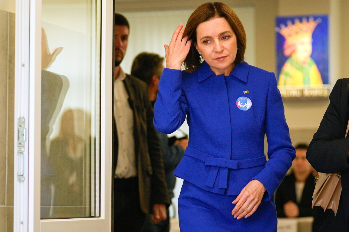 Maia Sanduová Moldavsko