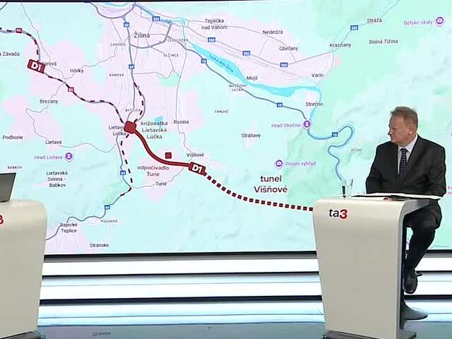 Zápcham pod Strečnom čoskoro odzvoní. Dopravný analytik prezradil, ako vyzerá výstavba tunela Višňové