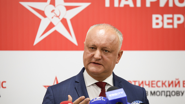 Igor Dodon prorusky moldavsky kandidat