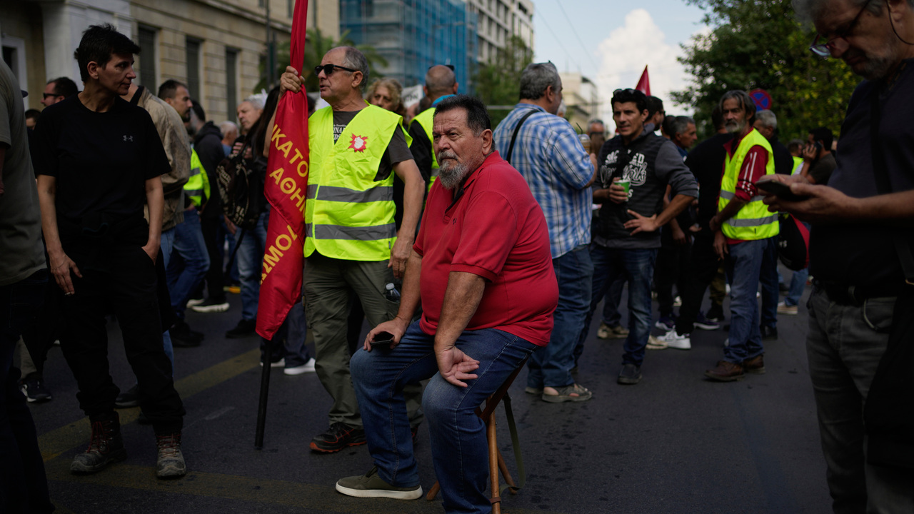 grecko generalny strajk