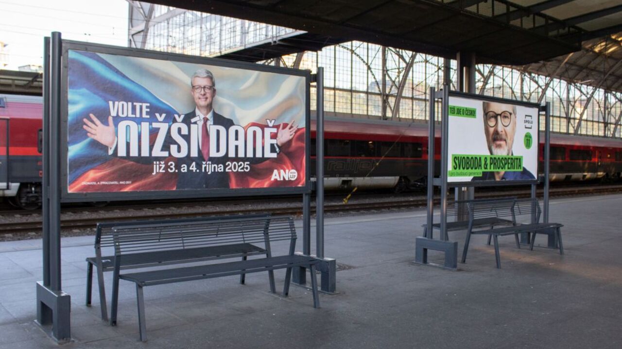 Česko voľby bilbordy