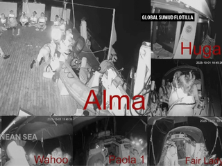 flotila Gaza aktivisti Izrael