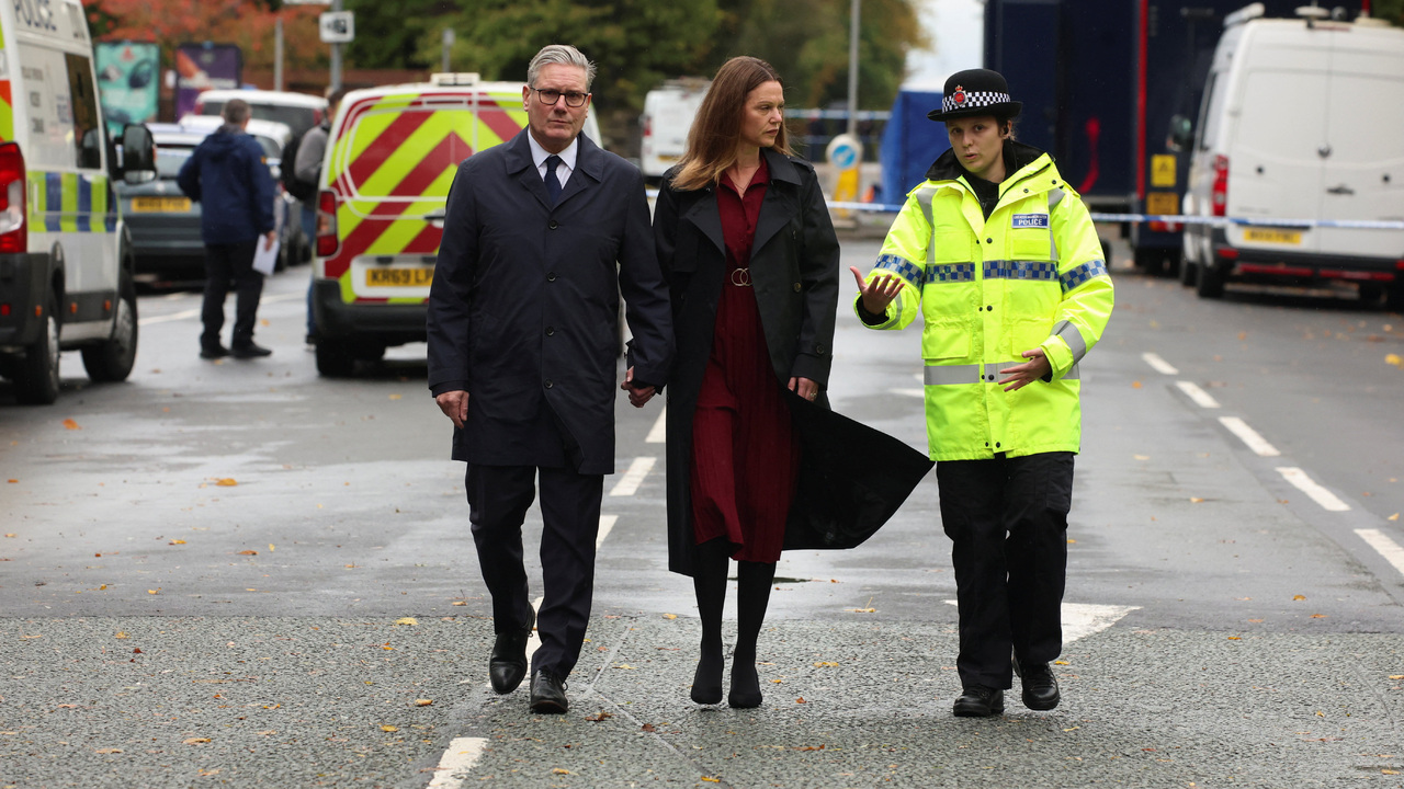 Keir Starmer a Victoria Starmer 