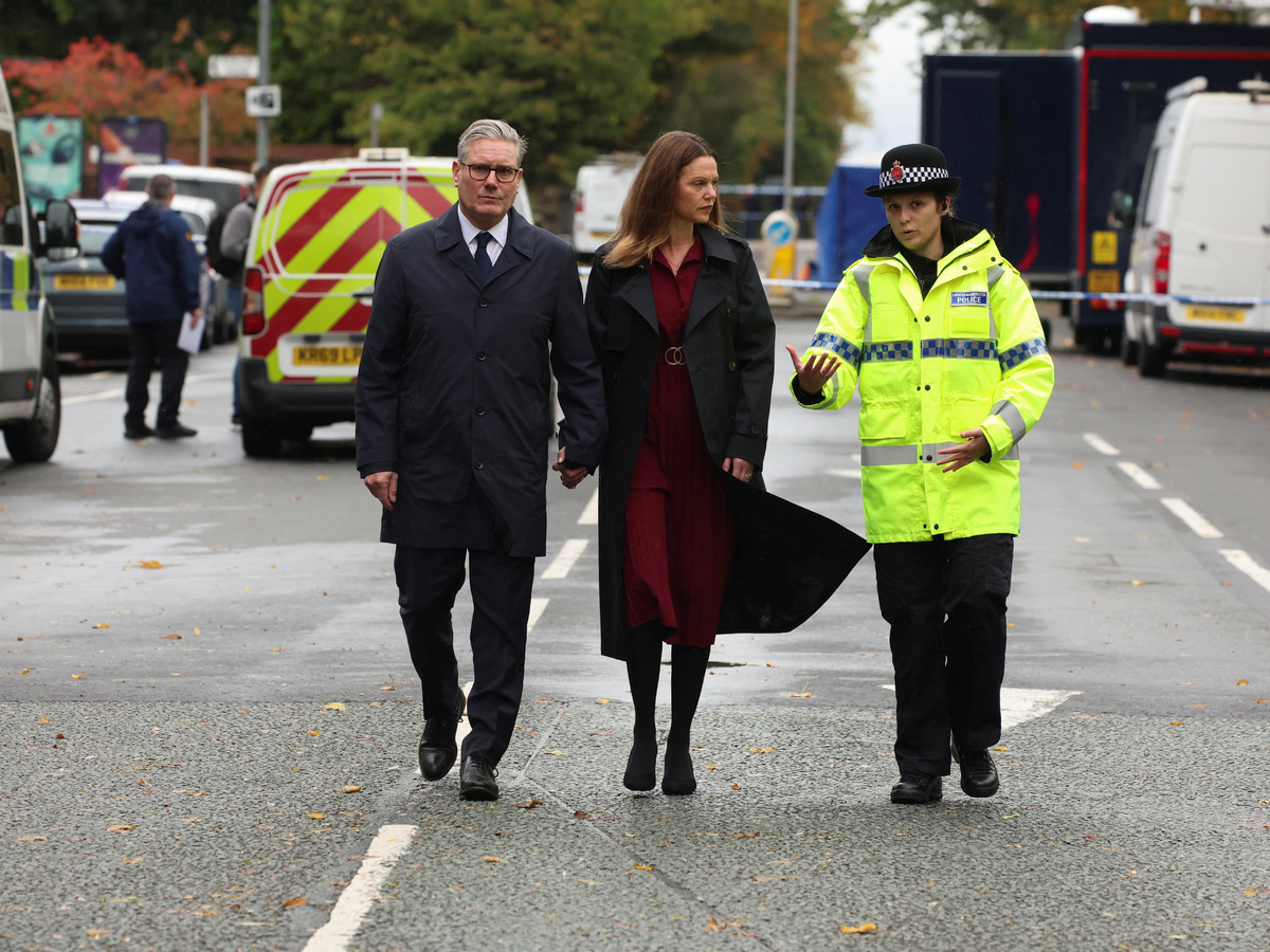 Keir Starmer a Victoria Starmer 