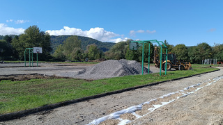 športový areál, zvolen, výstavba