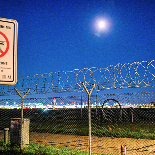 Nemecko letisko drony 