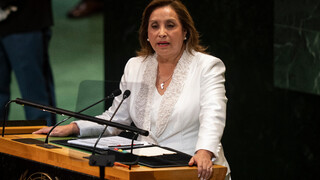 Dina Boluarteova prezidentka peru