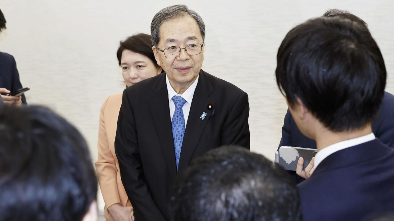 Líder japonskej strany Komeitó Tecuo Saitó