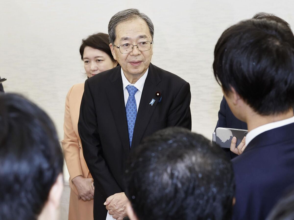 Líder japonskej strany Komeitó Tecuo Saitó
