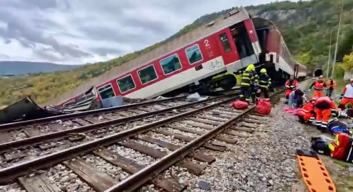 zrážka vlaky Rožňava