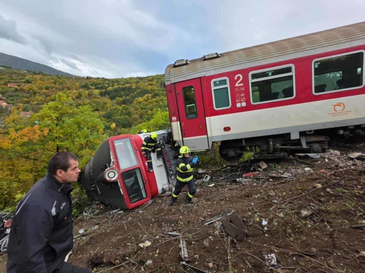 zrážka vlaky Rožňava