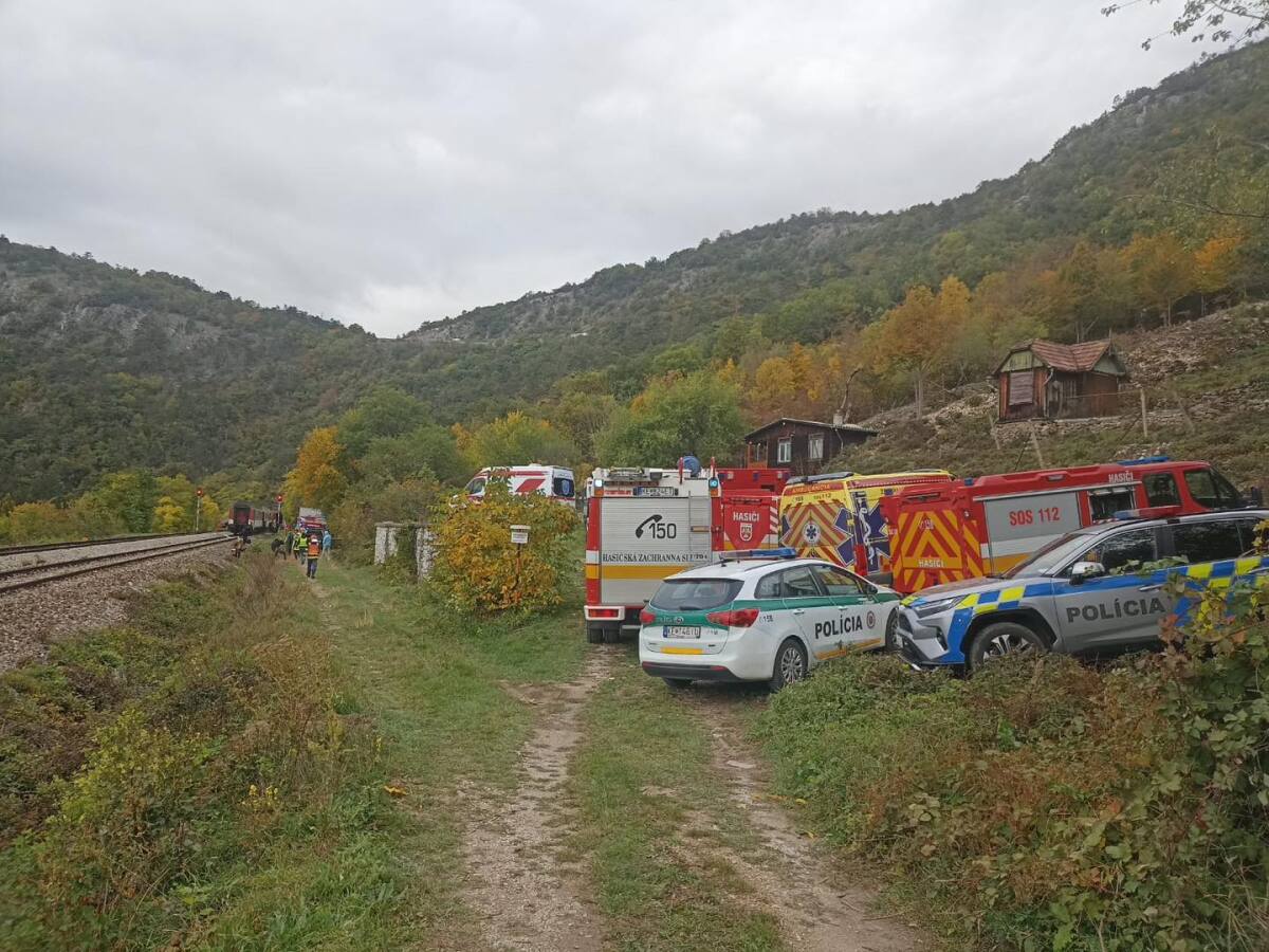 zrážka vlaky Rožňava