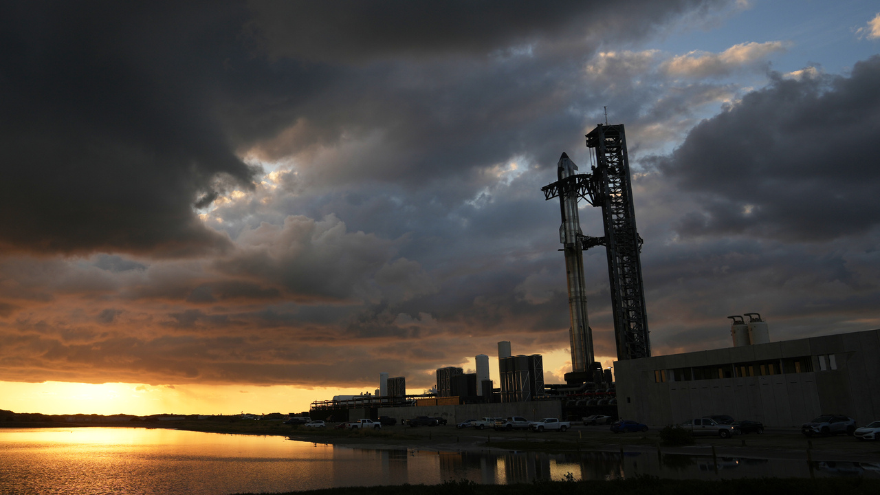 testovací let rakety Starship