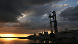 testovací let rakety Starship