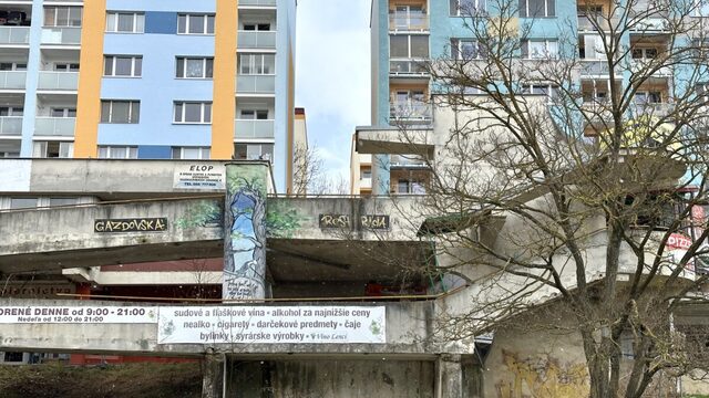 Banská Bystrica bytovka podchod 