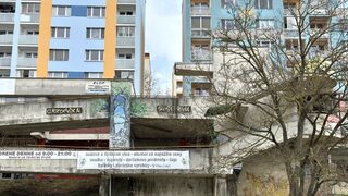 Banská Bystrica bytovka podchod 