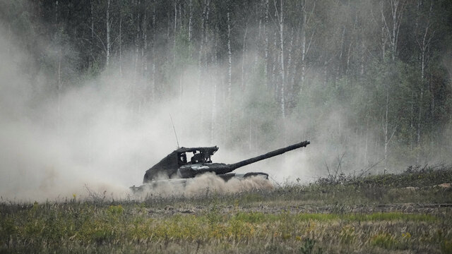tank cvičenie bielorusko