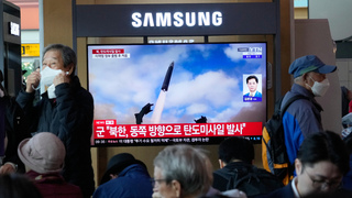 Severná Kórea balistická strela