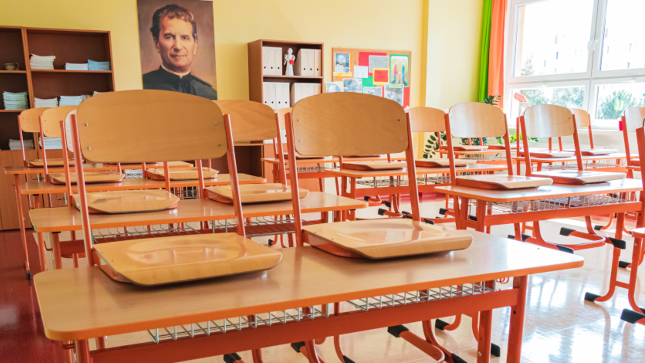 cirkevná škola trieda žiaci