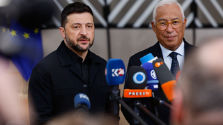 Volodymyr Zelenskyj a Antonio Costa