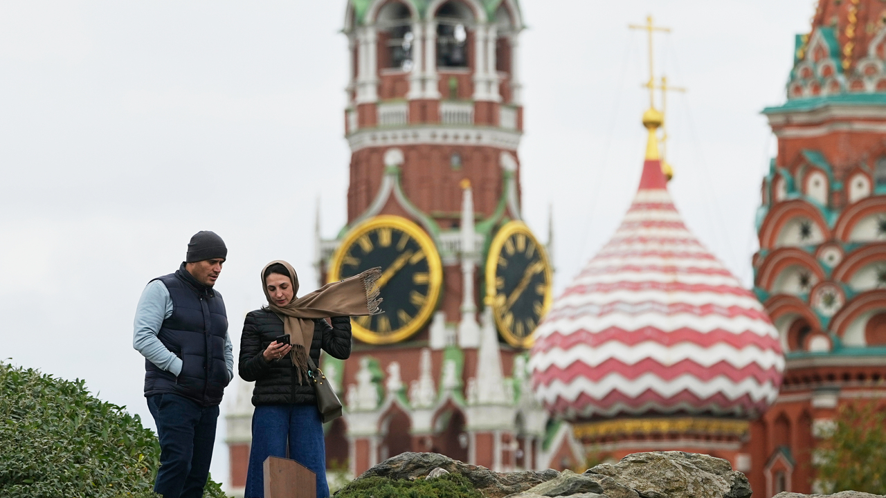 Rusko Červené námestie Moskva