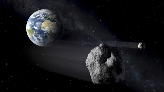 Asteroid a Zem