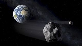 Asteroid a Zem