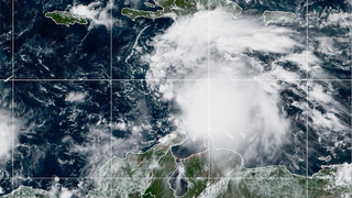 hurikán Melissa Karibik