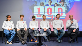 Tlačová konferencia Slovenského olympijského a športového výboru (SOŠV) pri príležitosti 100 dní do začiatku ZOH 2026 v Miláne a Cortine d’Ampezzo