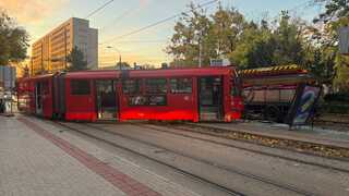 električka nehoda Bratislava