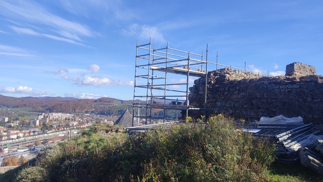 bašta Kavalier Trenčiansky hrad