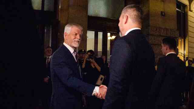 Peter Pellegrini a Petr Pavel 