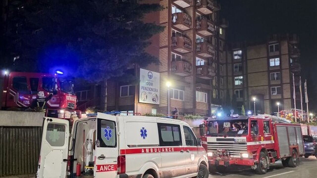 domov dôchodcov požiar