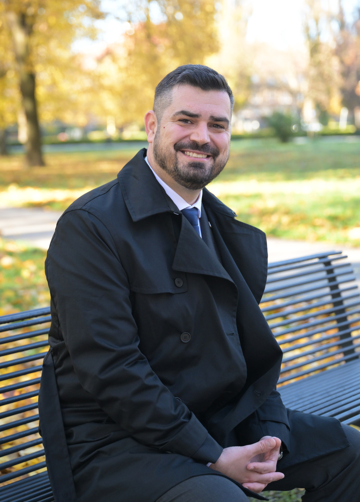 Kandidát na primátora mesta Košice za hnutie Progresívne Slovensko Martin Mudrák.