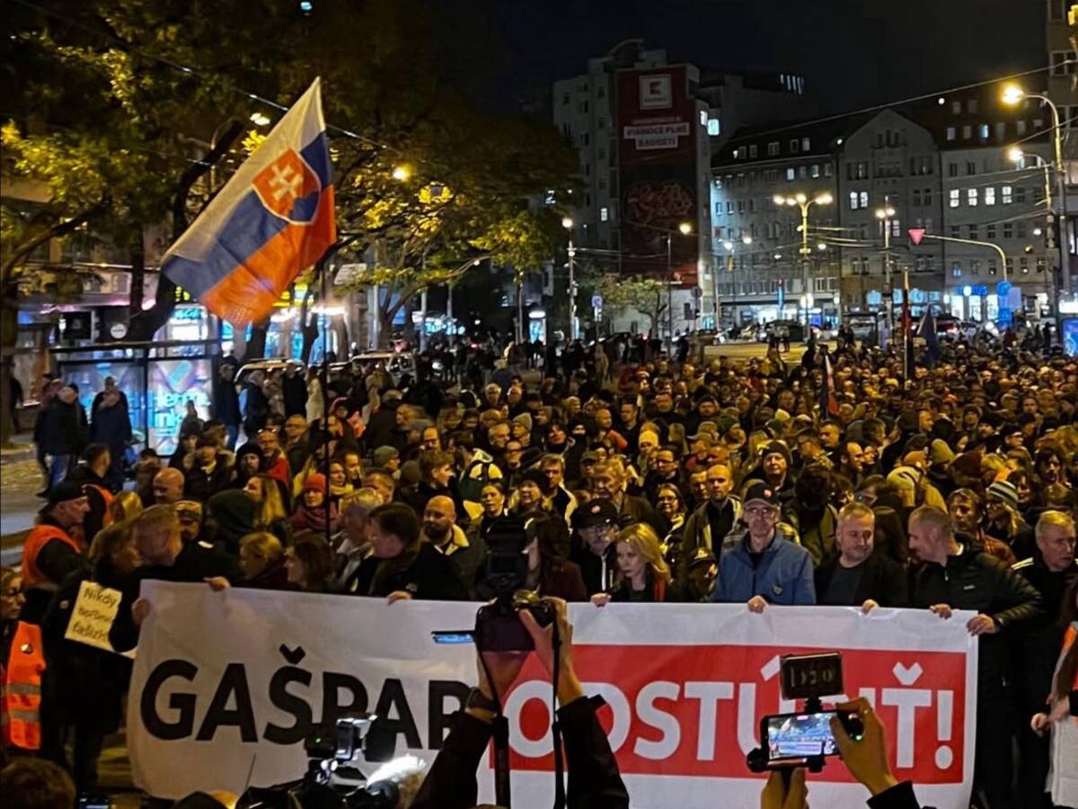 gašpar protest 