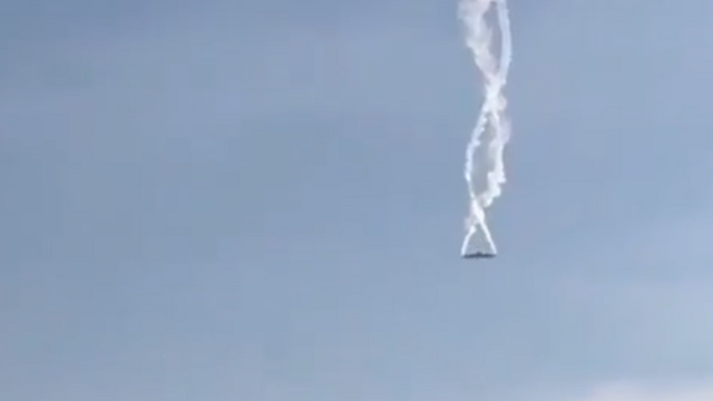 lietadlo turecke pada