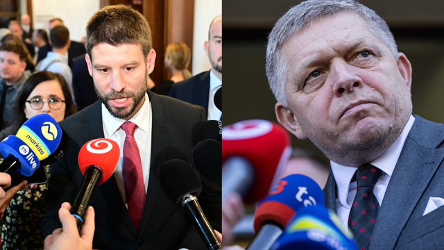 Michal Šimečka, Robert Fico