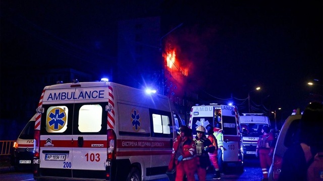 sanitka ukrajina útok