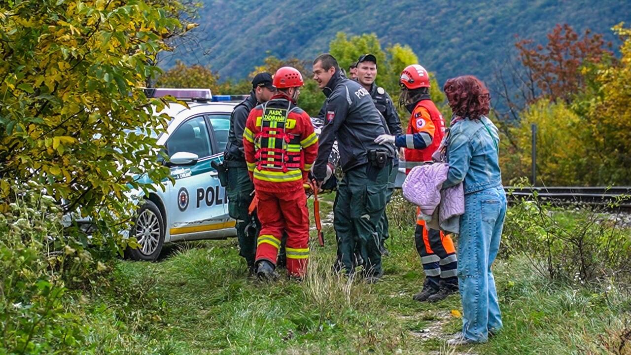 nehoda  Jablonov nad Turňou vlaky zrážka polícia 