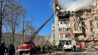 Ukrajina požiar hasiči útok