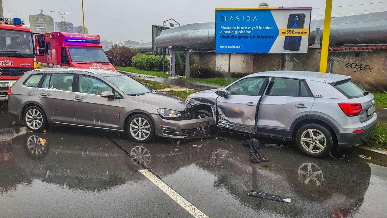 nehoda Košice