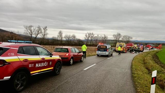 nehoda hasiči 