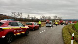 nehoda hasiči 