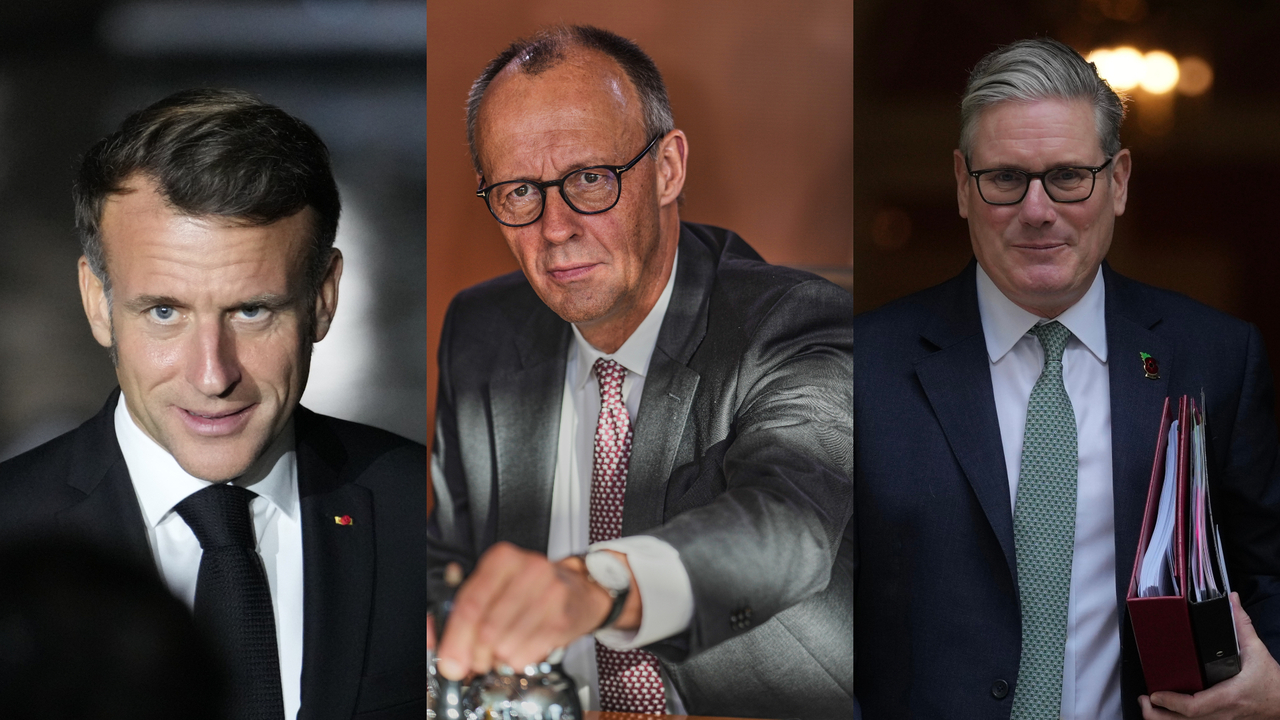 Macron Merz Starmer