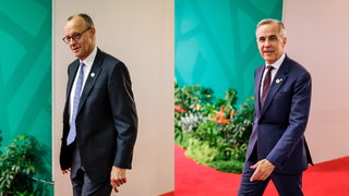 Friedrich Merz Mark Carney